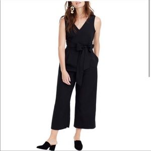 J. Crew wide-leg v-neck jumpsuit